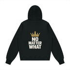 Unisex Fleece Regular Shoulder Hoodie - Fitted