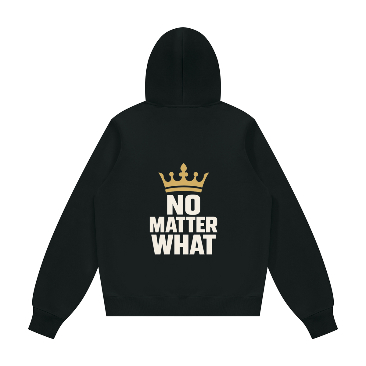 Unisex Fleece Regular Shoulder Hoodie - Fitted