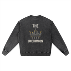 Uncommon Snow Wash Oversized Crewneck Sweatshirt