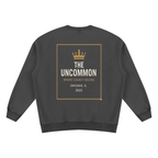 Unisex Vintage Wash Fleece Sweatshirt - No Matter What Front/OG Uncommon Back