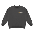 Unisex Vintage Wash Fleece Sweatshirt - No Matter What Front/OG Uncommon Back