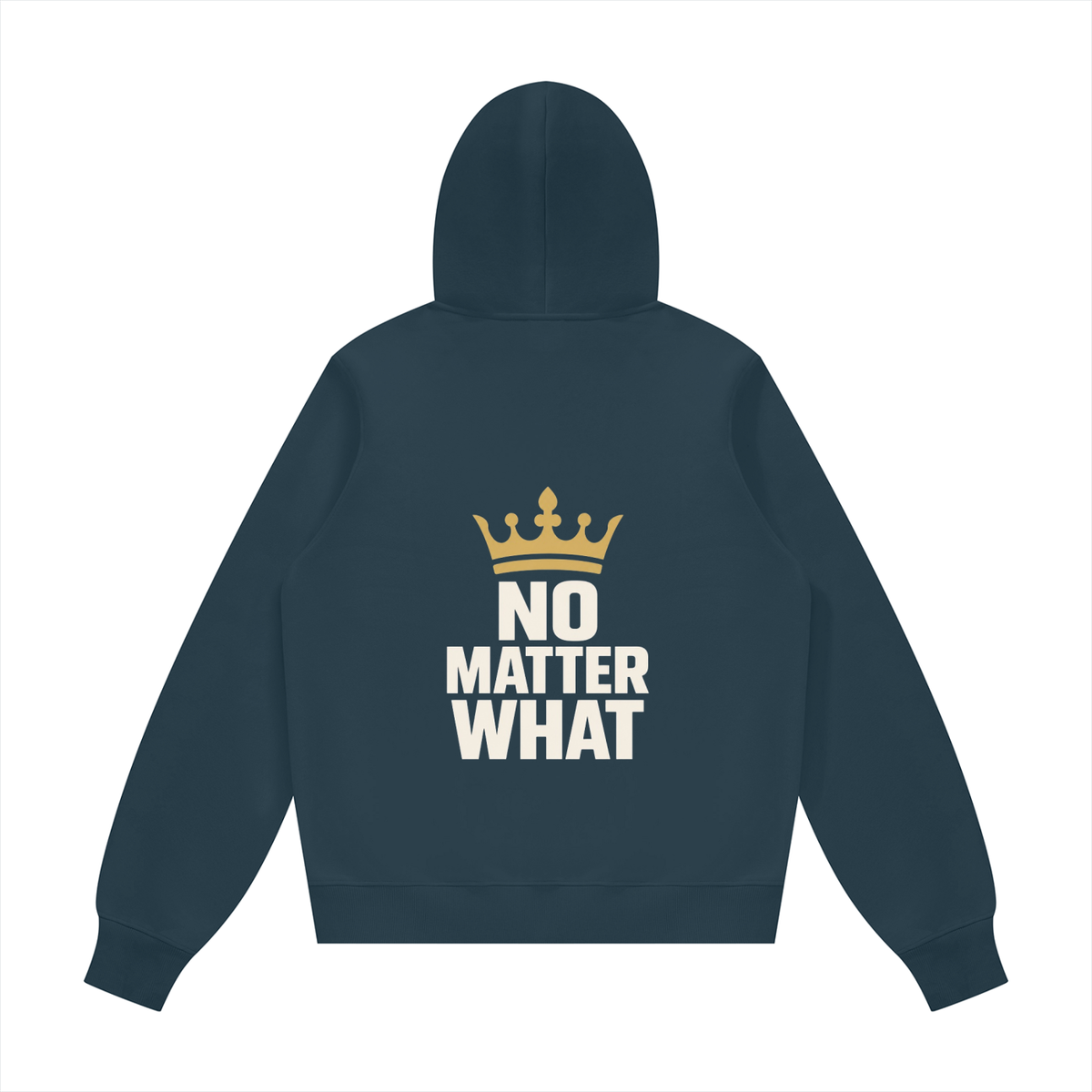 Unisex Fleece Regular Shoulder Hoodie - Fitted