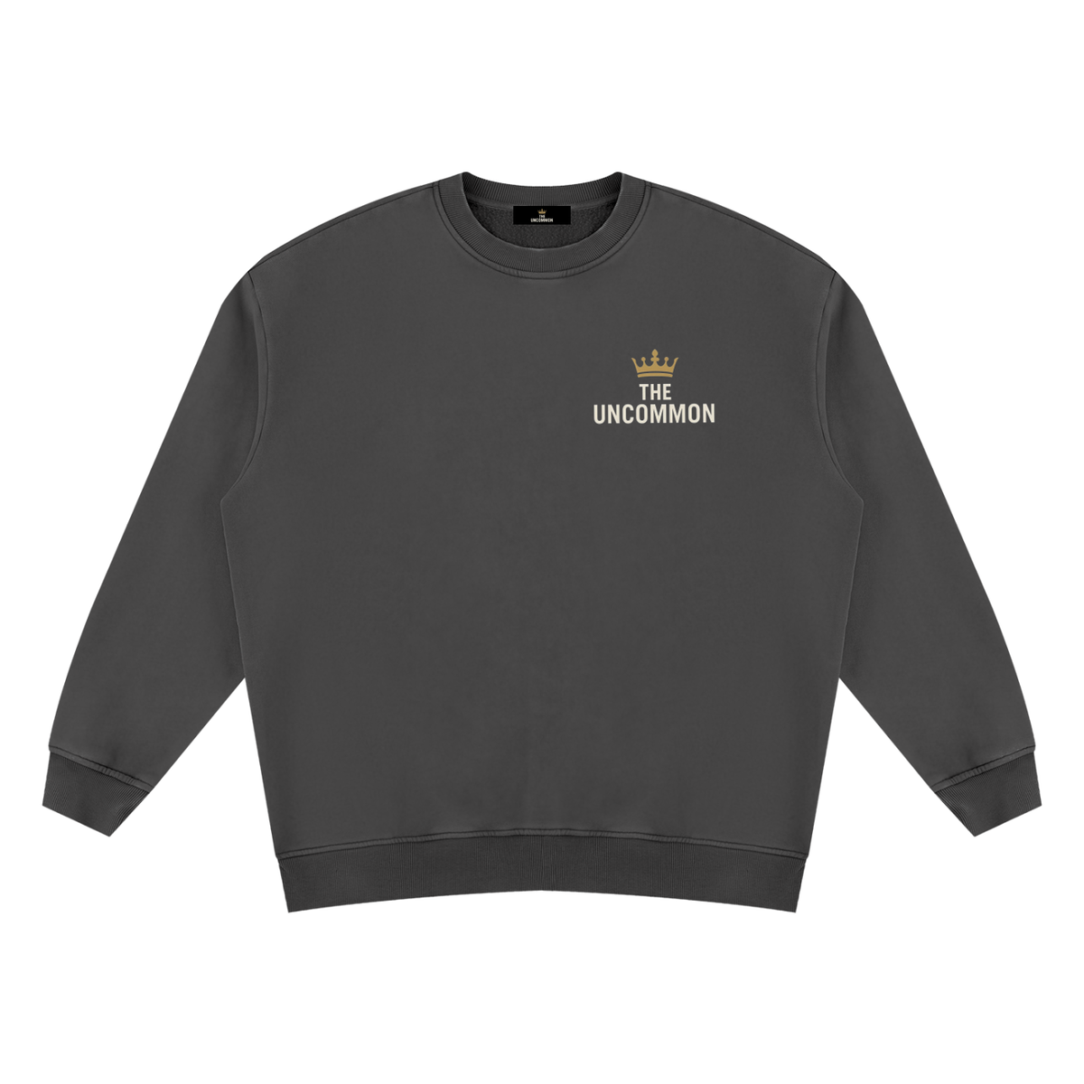 Unisex Vintage Wash Fleece Sweatshirt - Uncommon Front/ No Matter What Back