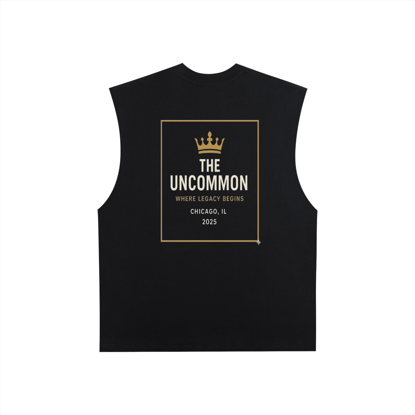 Uncommon OG Raw Edge Cotton Tank Top