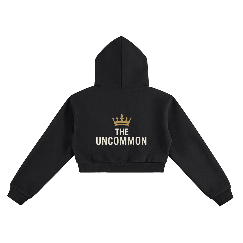 Uncommon Skyline Essential Cropped Hoodie