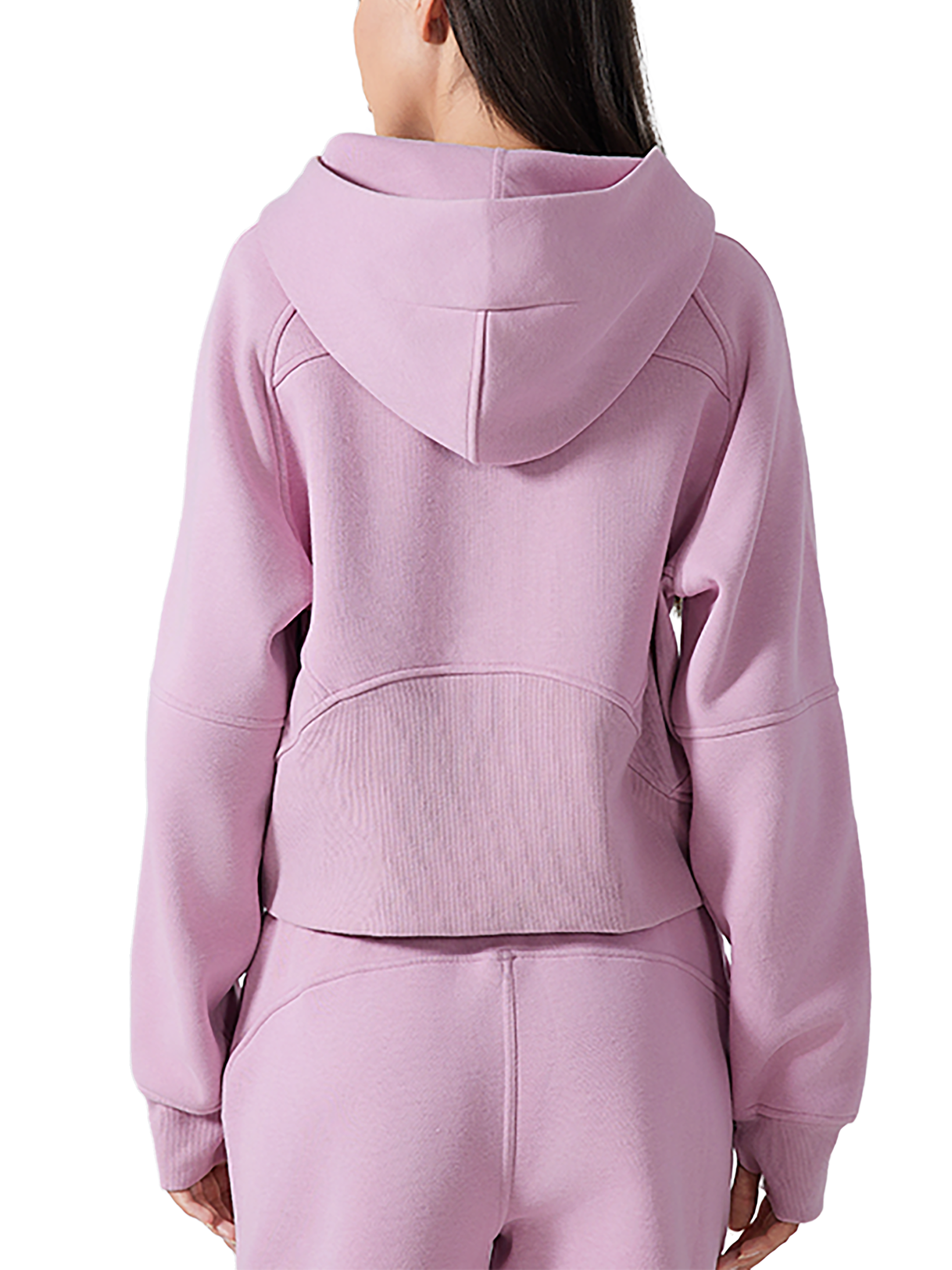 Turkey Trot Cropped Half-Zip Hoodie