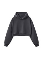 Uncommon Skyline Essential Cropped Hoodie