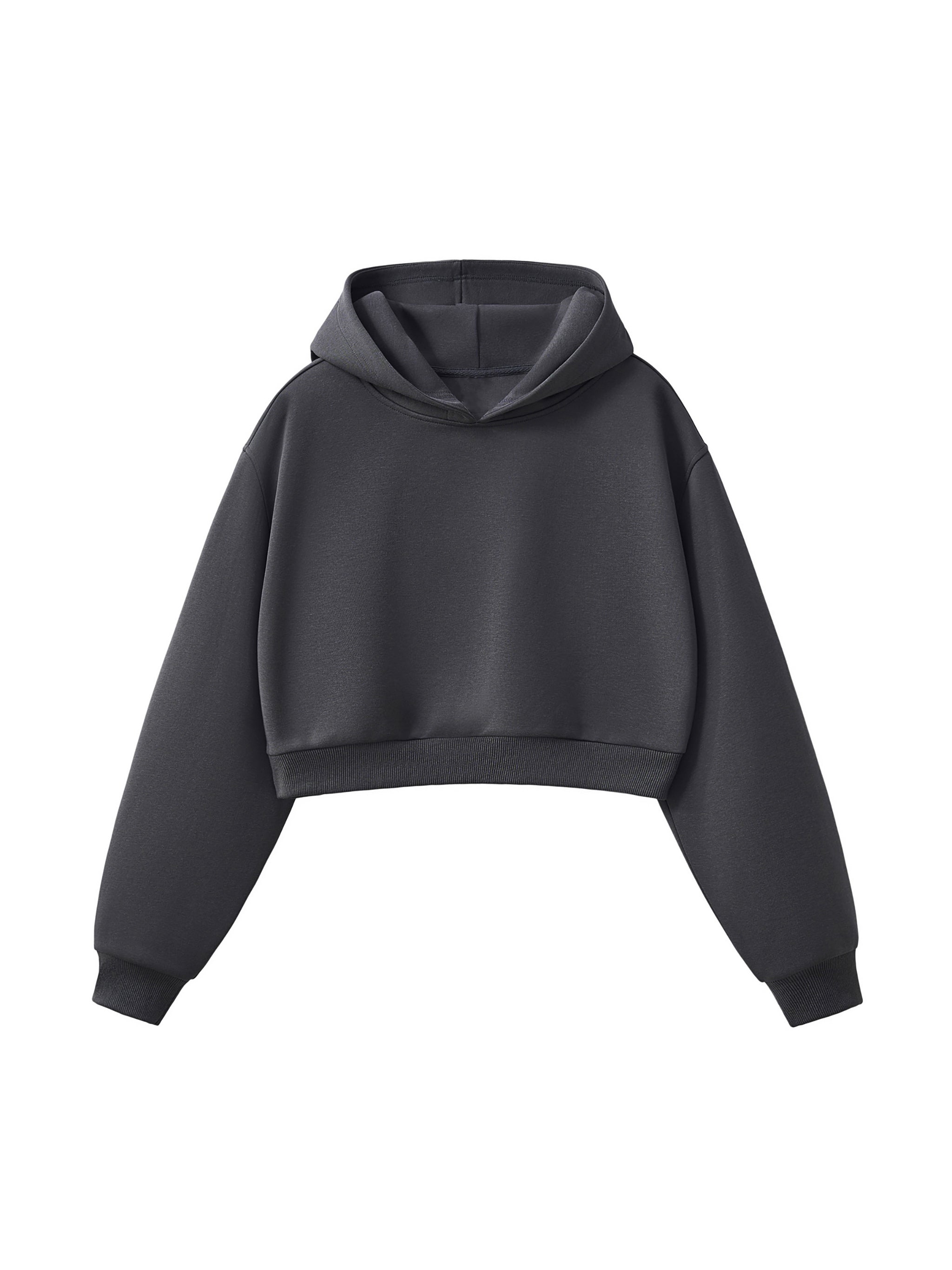 Uncommon Skyline Essential Cropped Hoodie