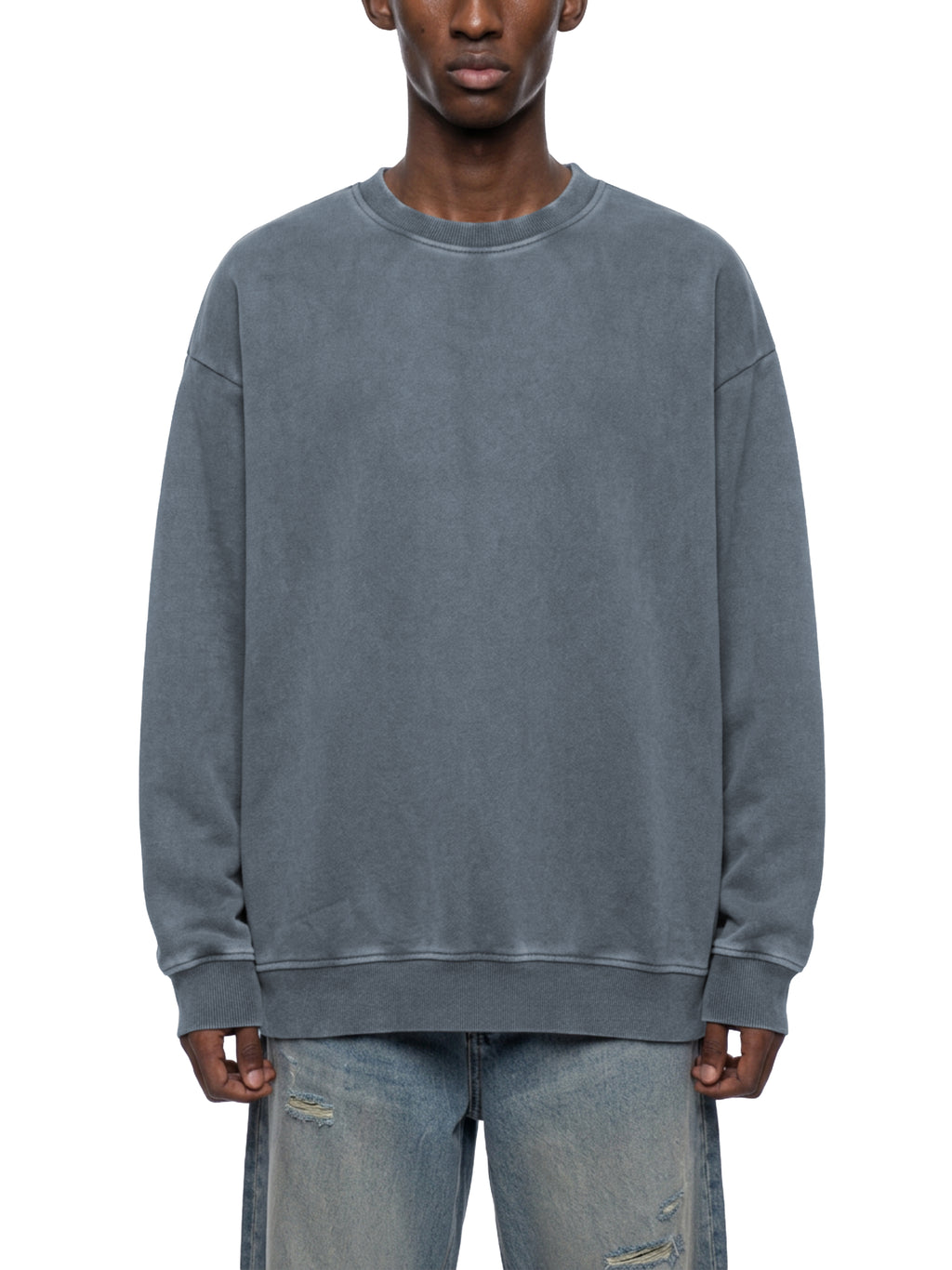 Unisex Vintage Wash Fleece Sweatshirt - No Matter What Front/OG Uncommon Back