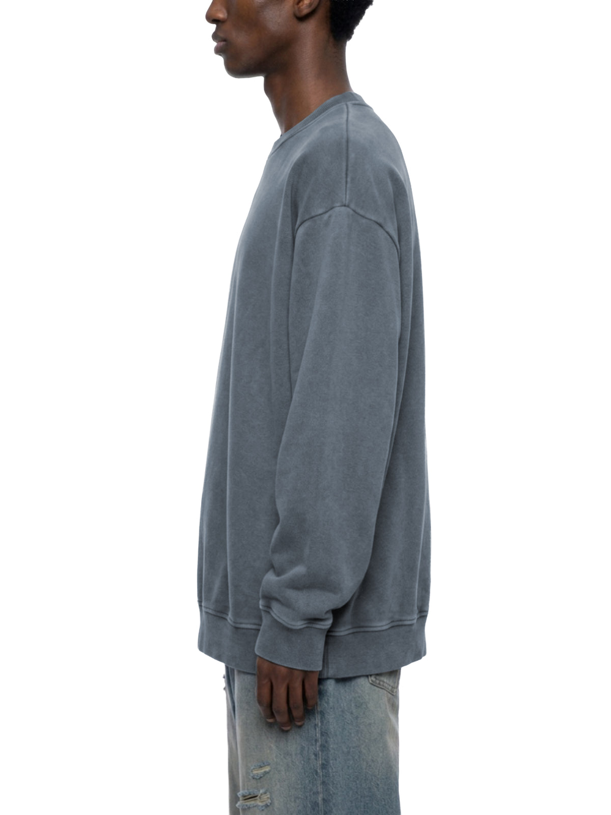 Unisex Vintage Wash Fleece Sweatshirt - No Matter What Front/OG Uncommon Back