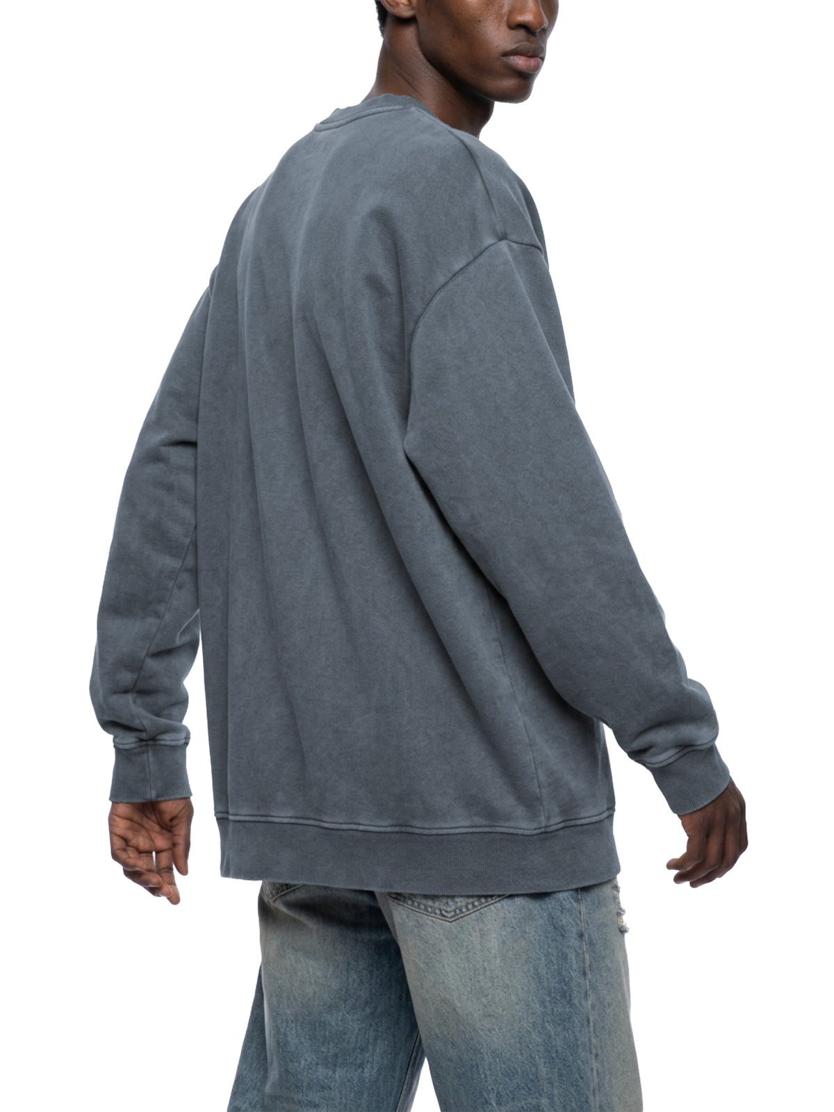 Unisex Vintage Wash Fleece Sweatshirt - No Matter What Front/OG Uncommon Back
